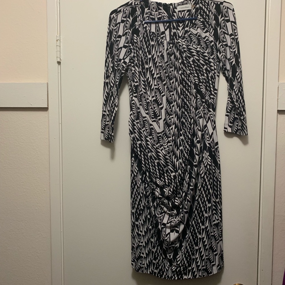 Calvin Klein dress with mid arm sleeves